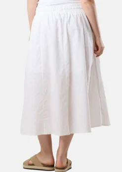 New Hampshire Linen Long Skirt W