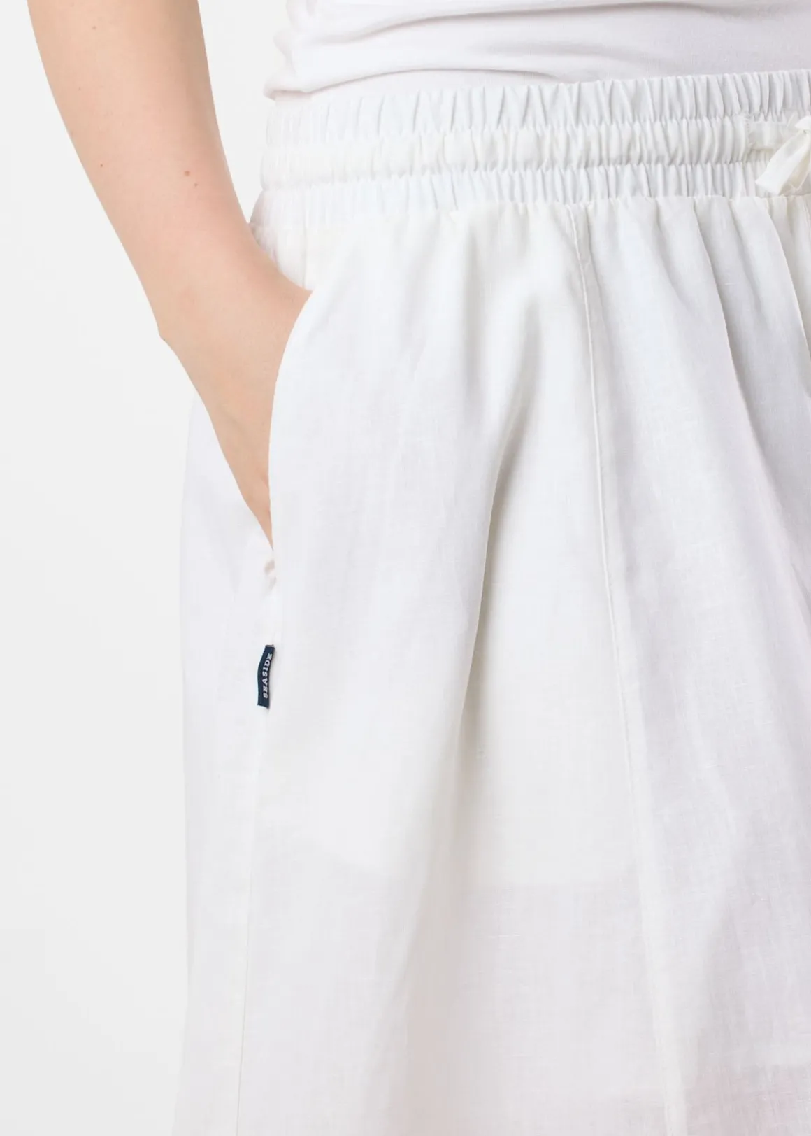 New Hampshire Linen Long Skirt W