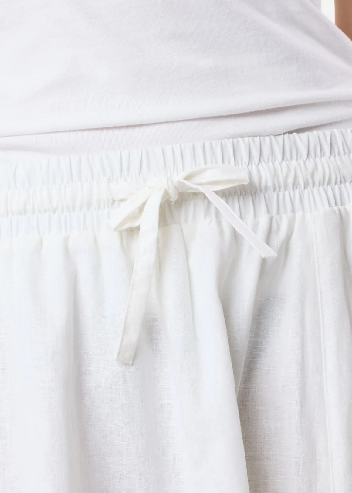 New Hampshire Linen Long Skirt W