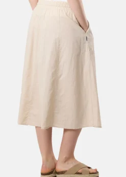 New Hampshire Linen Long Skirt W