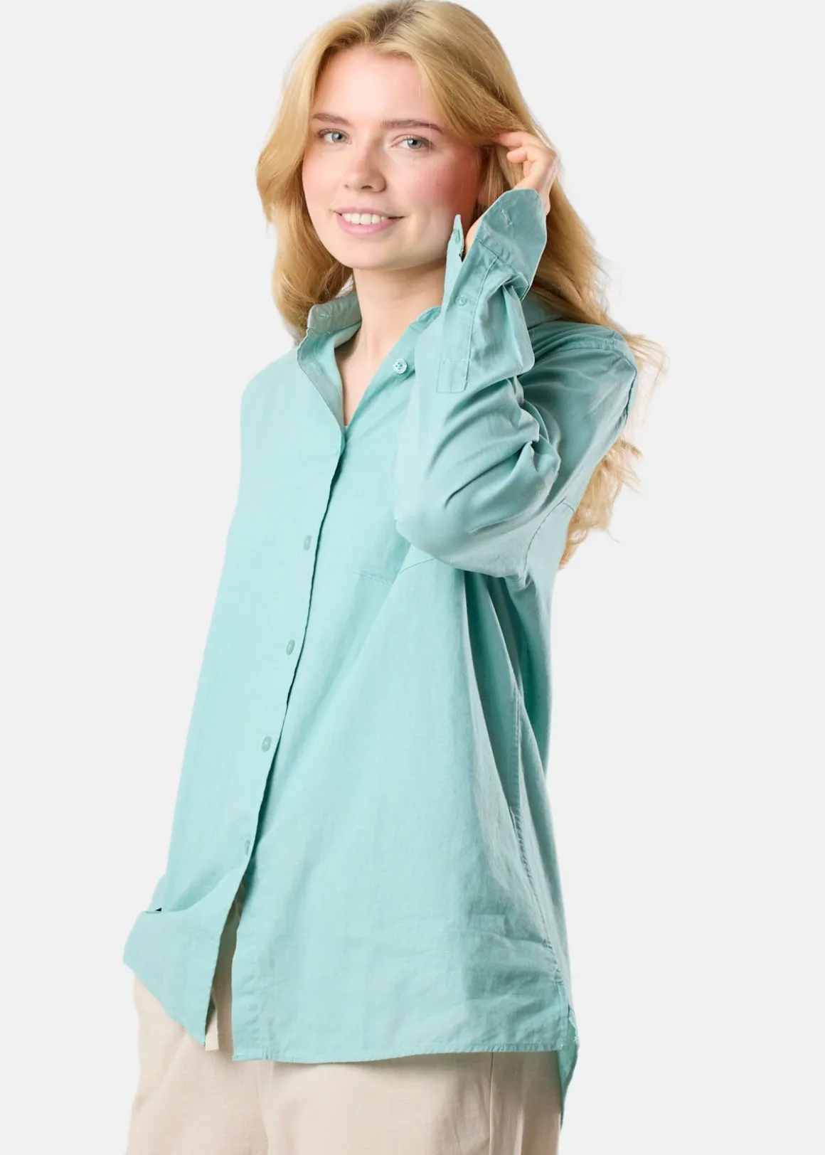 New Hampshire Linen LS Shirt W