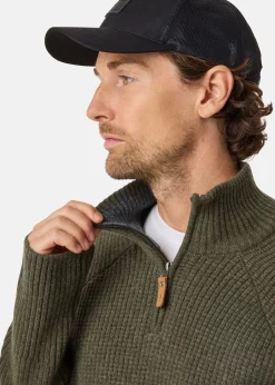 Nordkap Wool Sweater Half Zip