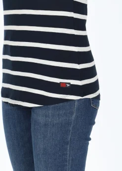 Ocean Stripe Tee W