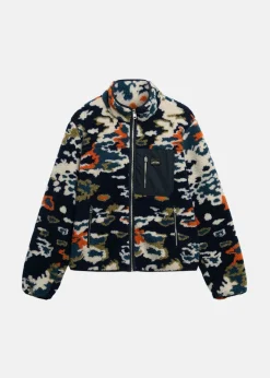 PRINTED FLEECE ZIP THRU