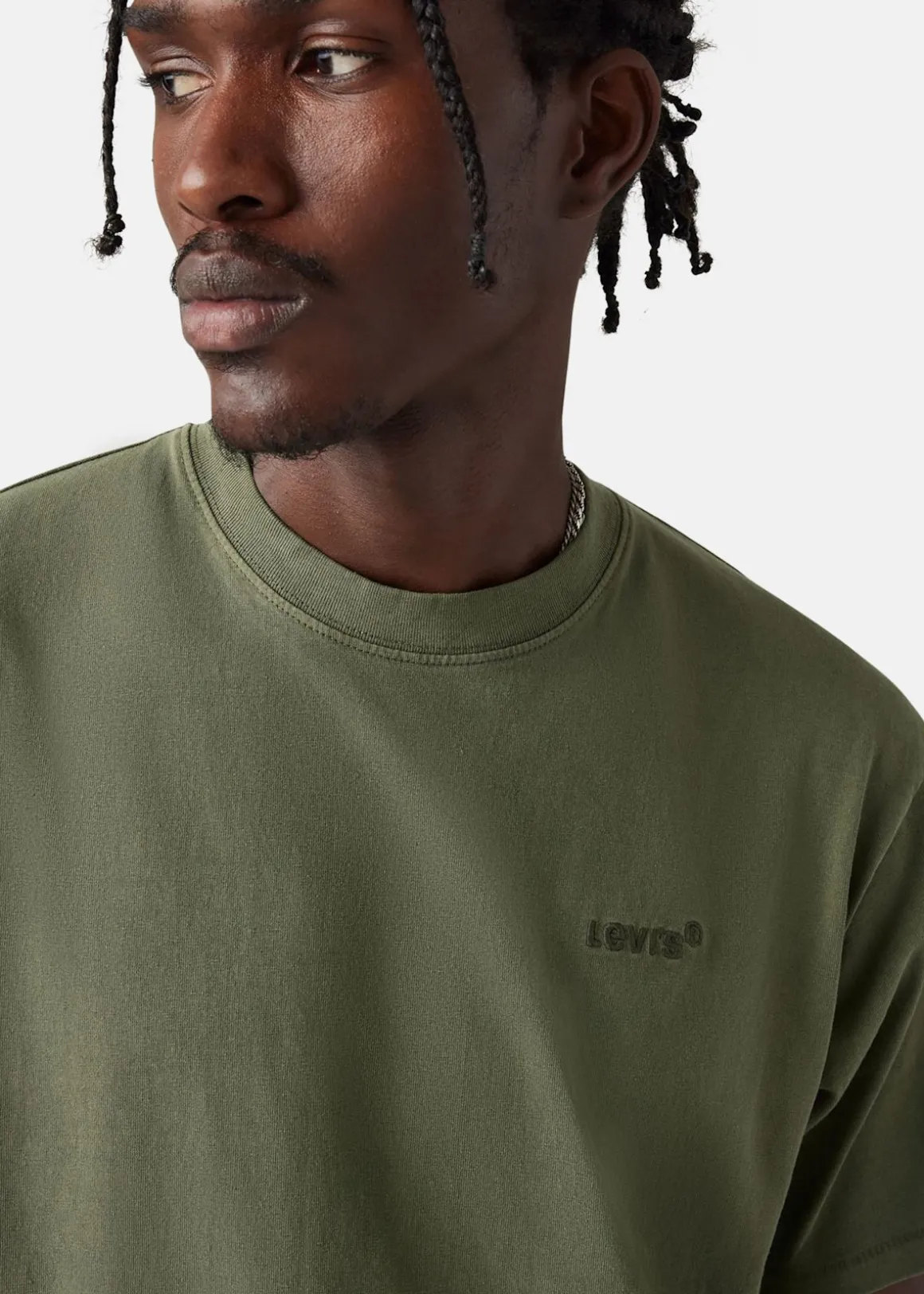 RED TAB VINTAGE TEE WHITE + JE