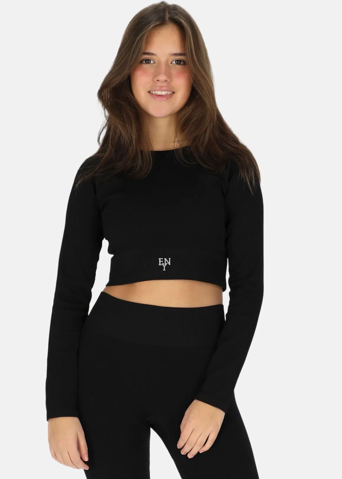 Rib Seamless Cropped Top