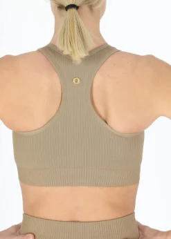 Ribbed Seamless Bra W