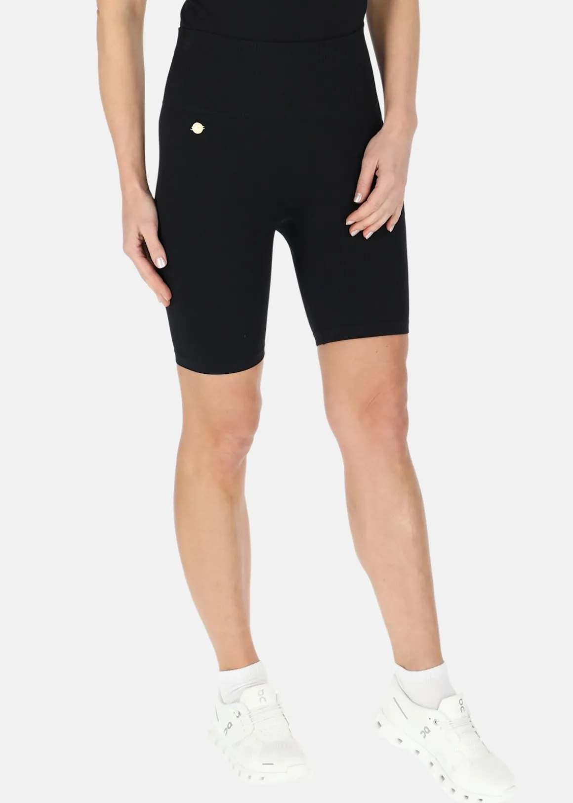 Ribbed Seamless Short Tights W