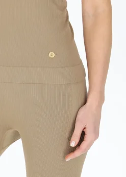 Ribbed Seamless Tank Top W