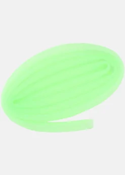 Silikonslang lys limegrön 4mm