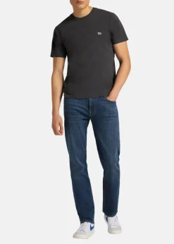 SS_PATCH_LOGO_TEE WASHED_BLACK