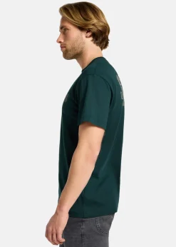 SS_RELAXED_LOGO_TEE GUNMETAL