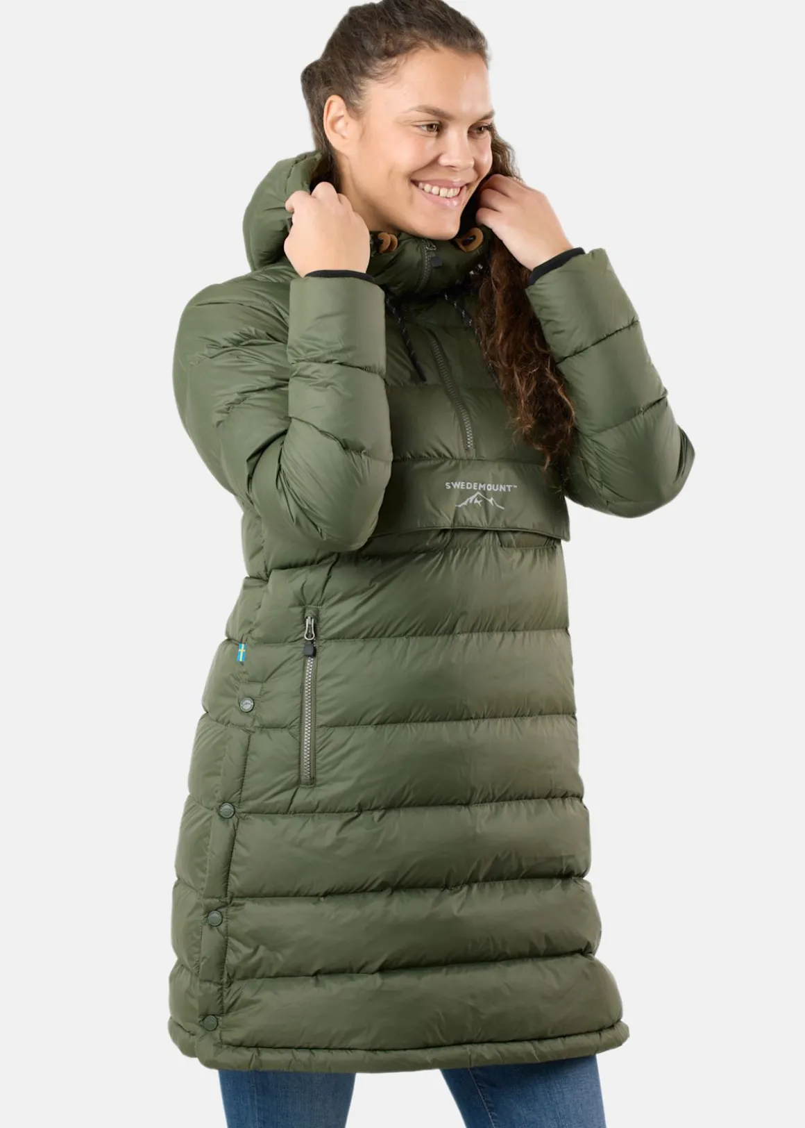 Östersund Down Anorak Long W