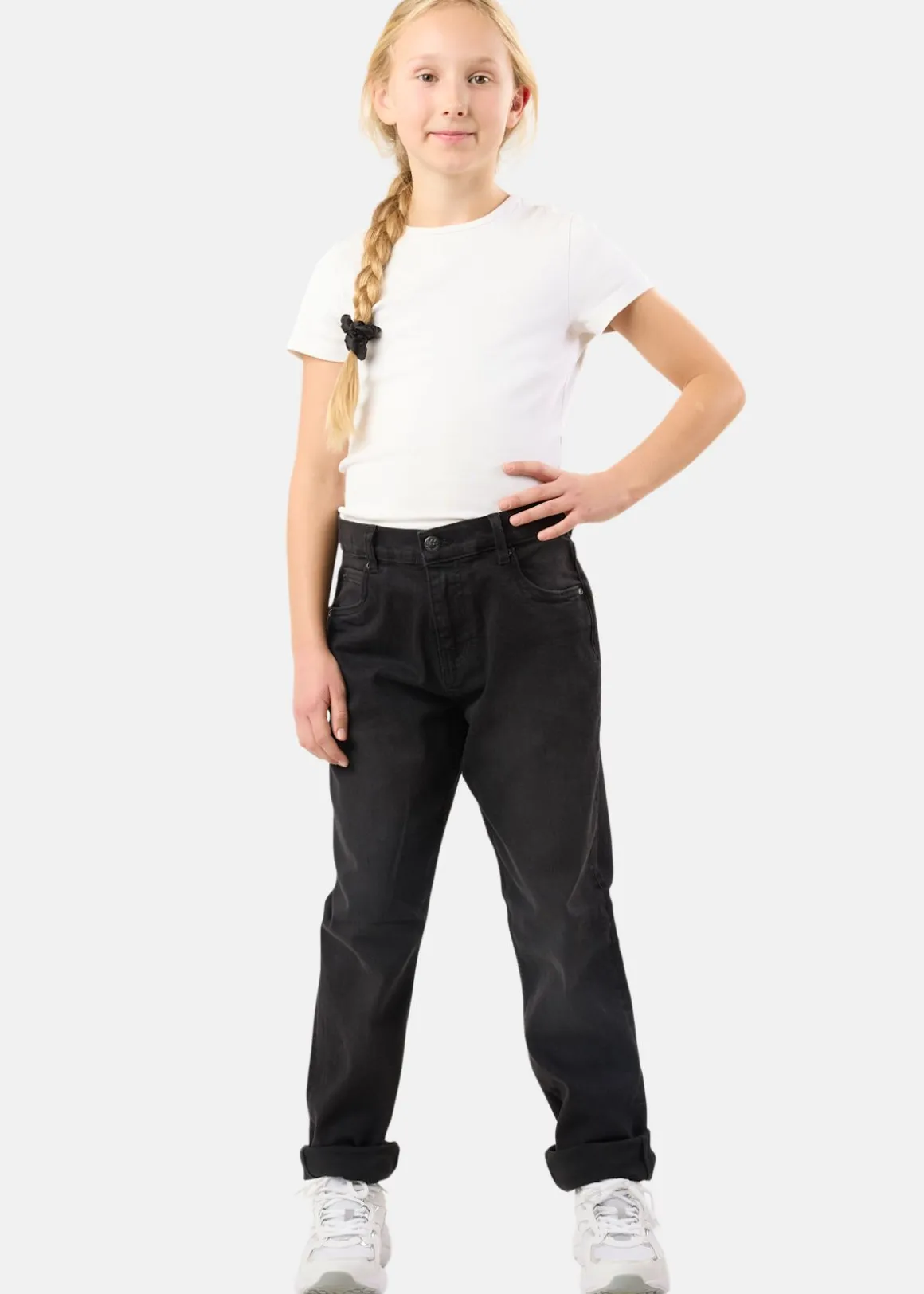 STRAIGHT STRETCH FIT JEAN (DAR