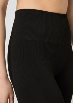 STUDIO SEAMLESS RIBBED TIGHTS