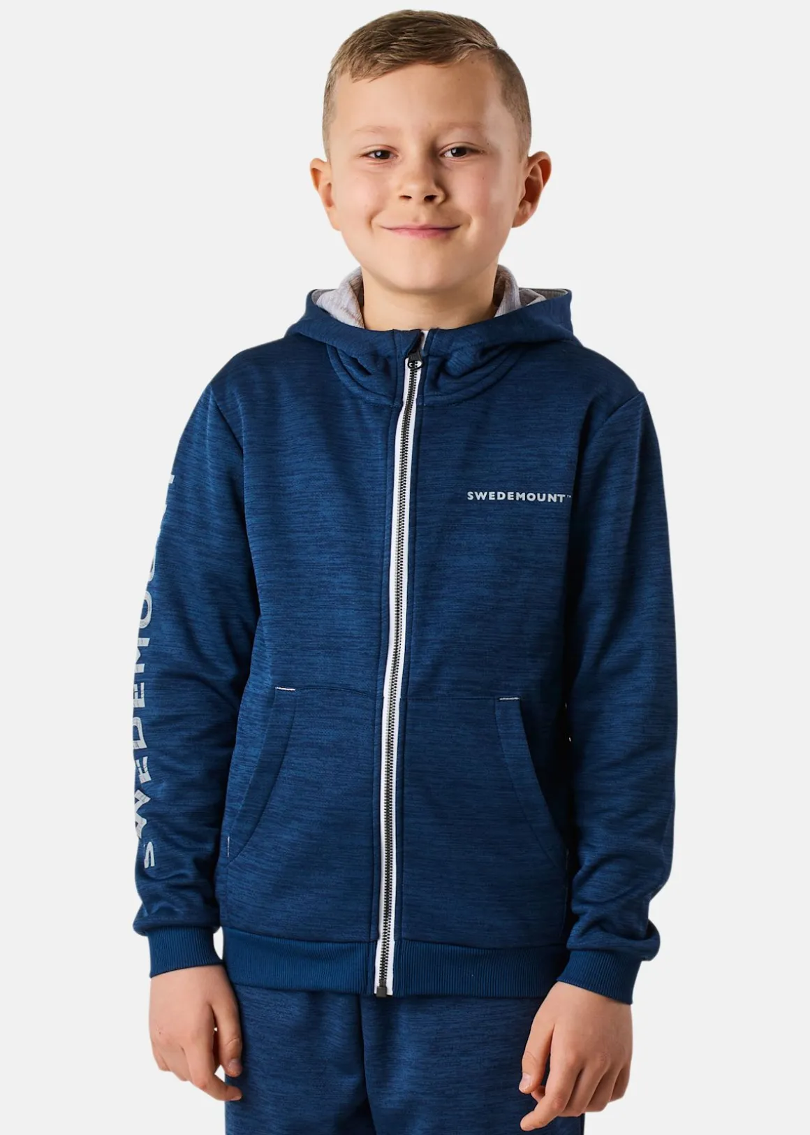 Training Logo Zip Hood JR