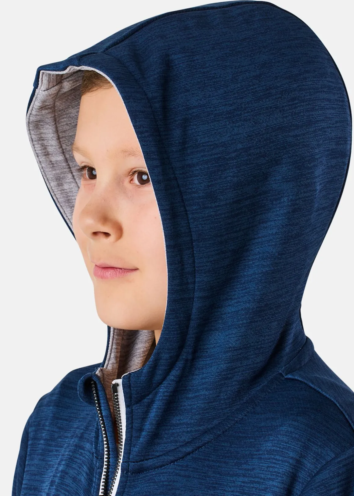 Training Logo Zip Hood JR