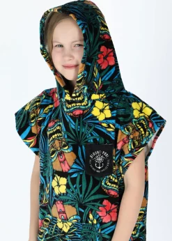 Tropical Beach Poncho JR