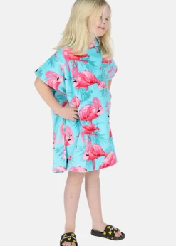 Tropical Beach Poncho Kids