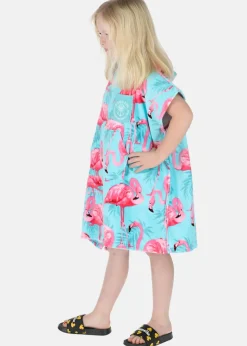 Tropical Beach Poncho Kids