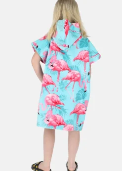 Tropical Beach Poncho Kids