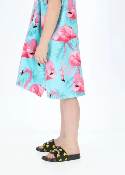 Tropical Beach Poncho Kids