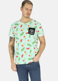Tropical Pocket Tee