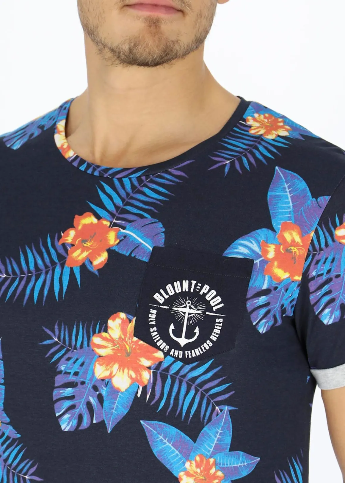 Tropical Pocket Tee