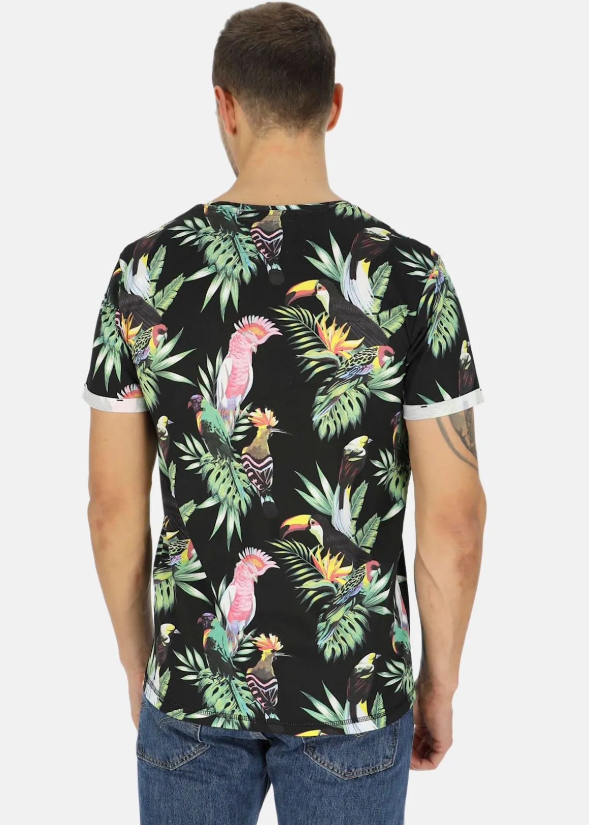 Tropical Pocket Tee