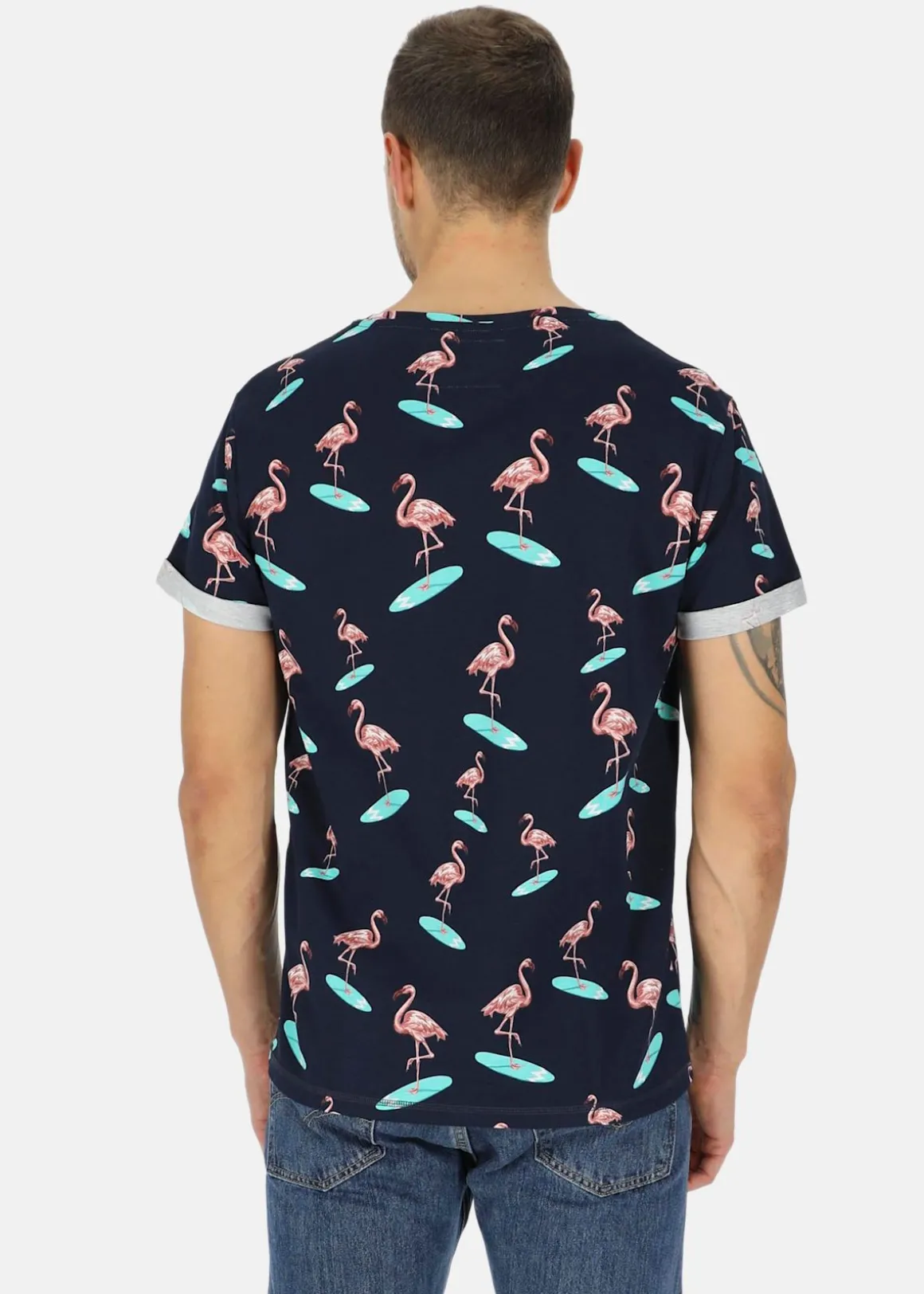 Tropical Pocket Tee