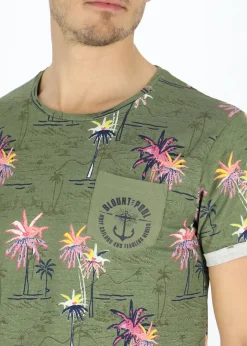 Tropical Pocket Tee