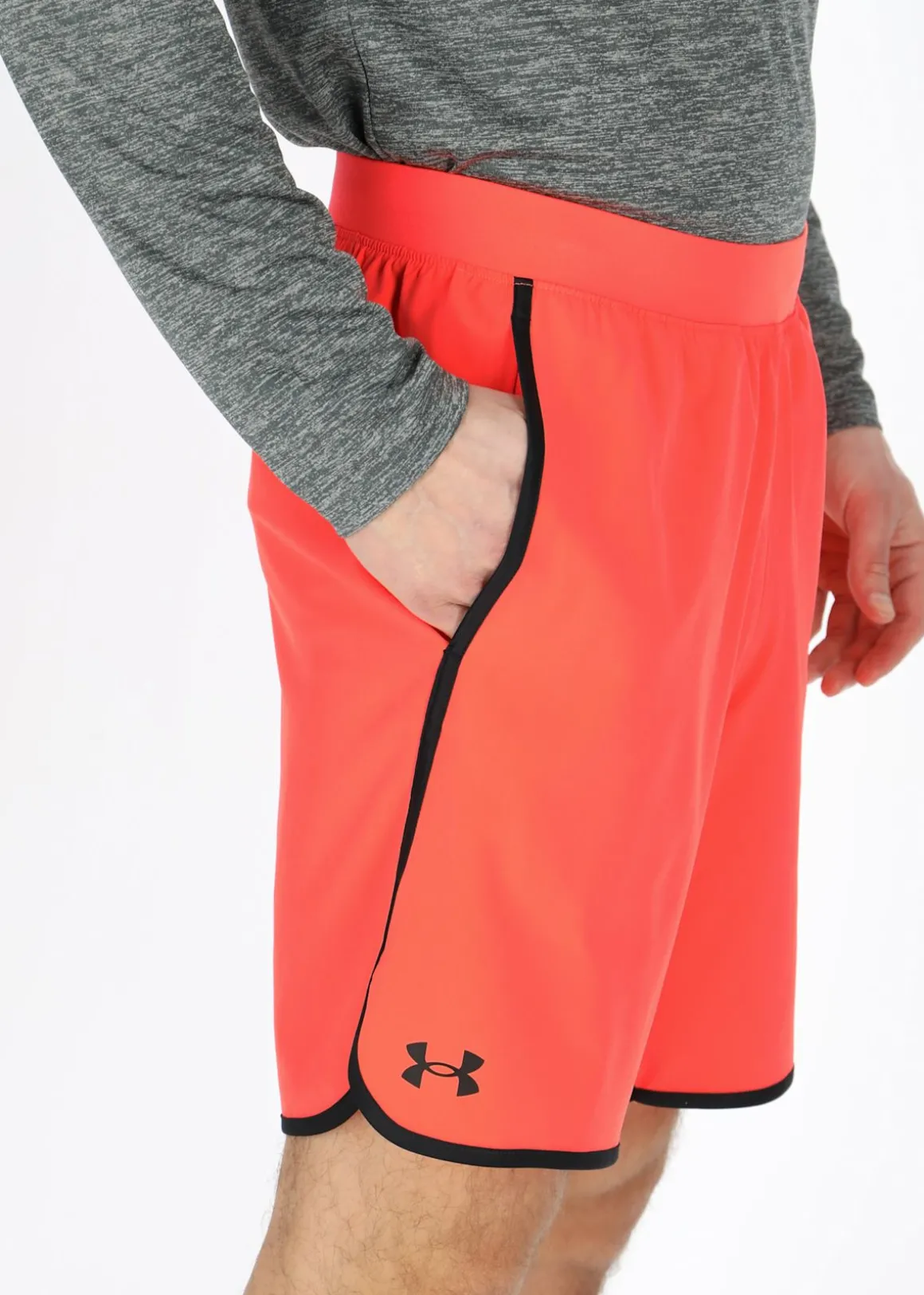 UA HIIT Woven 8in Shorts