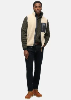 VINTAGE RETRO FLEECE GILET