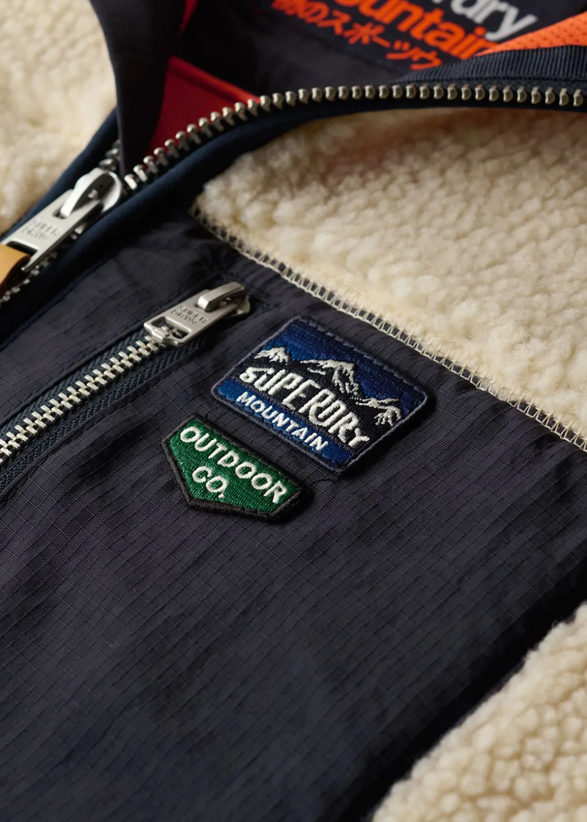 VINTAGE RETRO FLEECE GILET