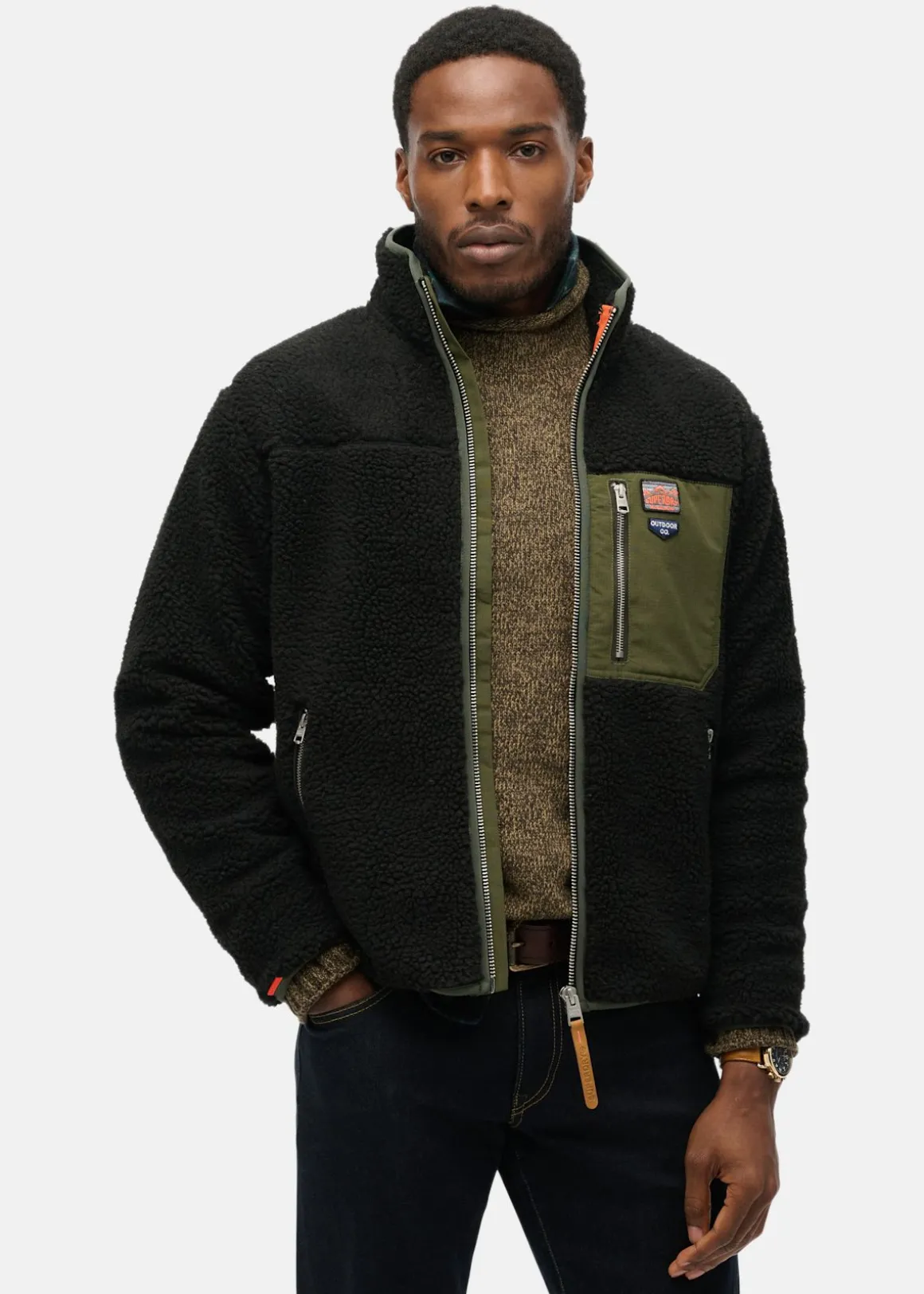 VINTAGE RETRO FULL ZIP FLEECE