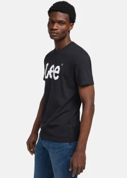 WOBBLY_LOGO_TEE BLACK