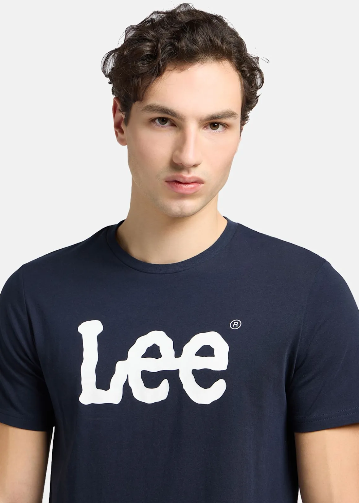 WOBBLY_LOGO_TEE NAVY_DROP