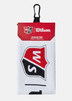 W/S TRI FOLD TOWEL WH